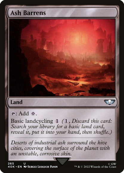 Ash Barrens 40k 265