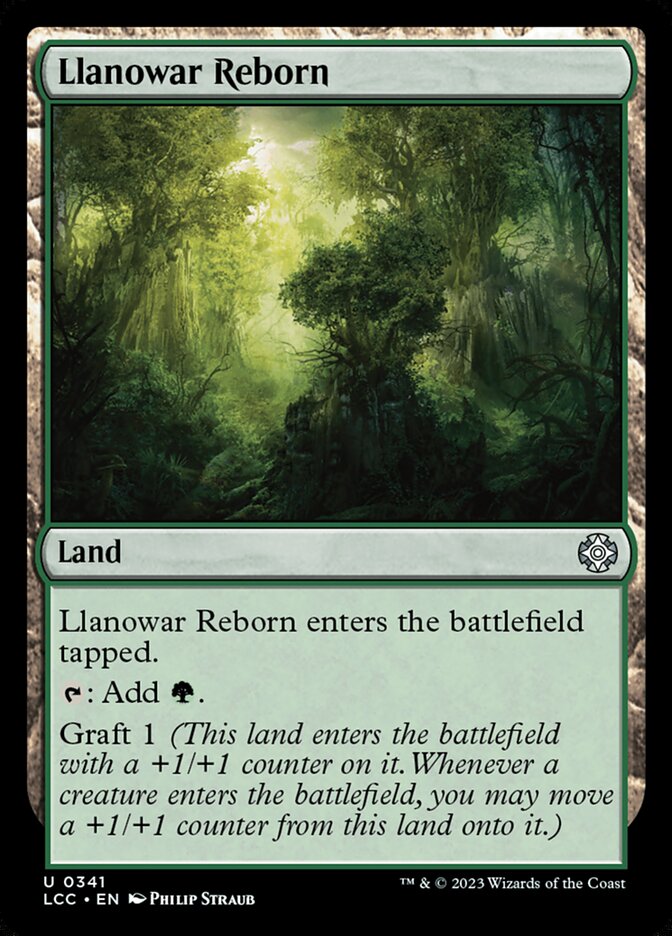 Llanowar Reborn lcc 341