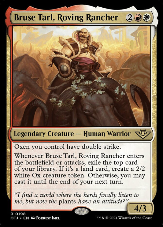 Bruse Tarl, Roving Rancher otj 198
