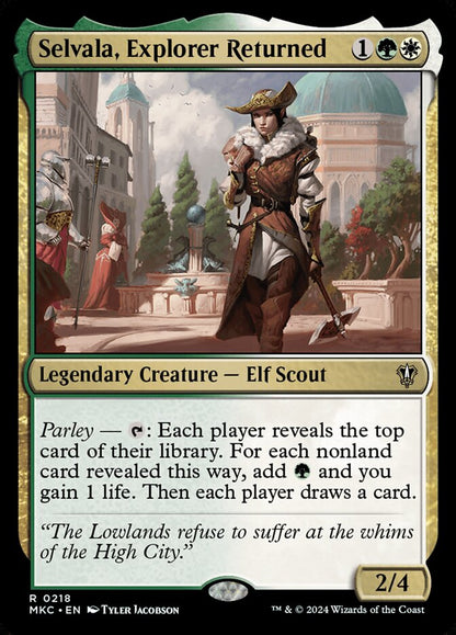 Selvala, Explorer Returned mkc 218