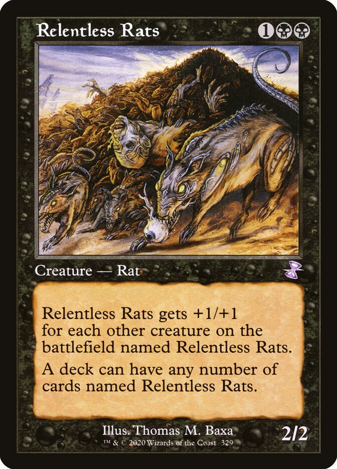 Relentless Rats tsr 329