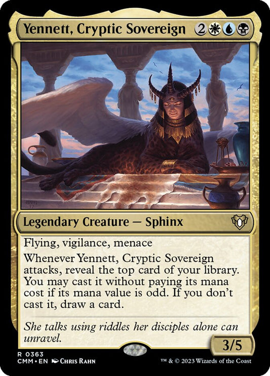 Yennett, Cryptic Sovereign cmm 363