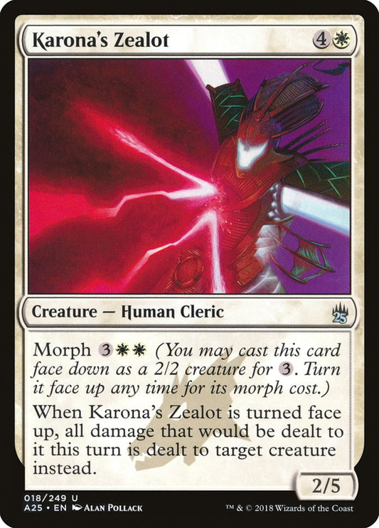 Karona's Zealot a25 18