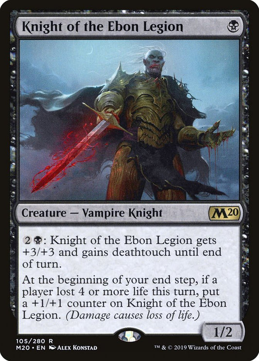 Knight of the Ebon Legion m20 105