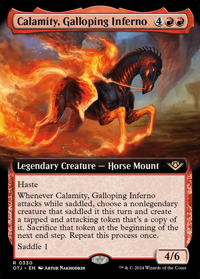 Calamity, Galloping Inferno otj 330