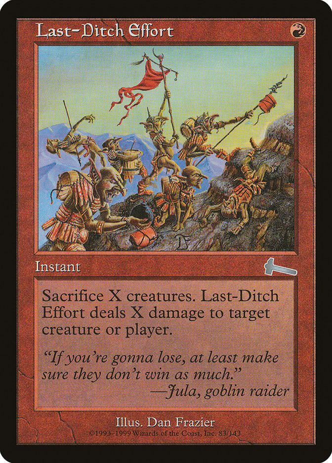 Last-Ditch Effort ulg 83