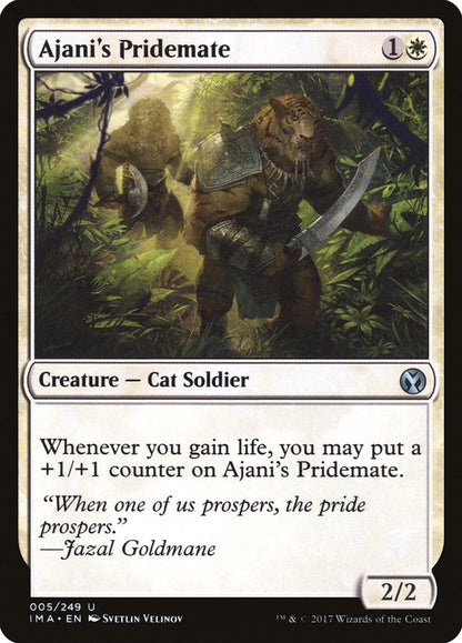 Ajani's Pridemate ima 5