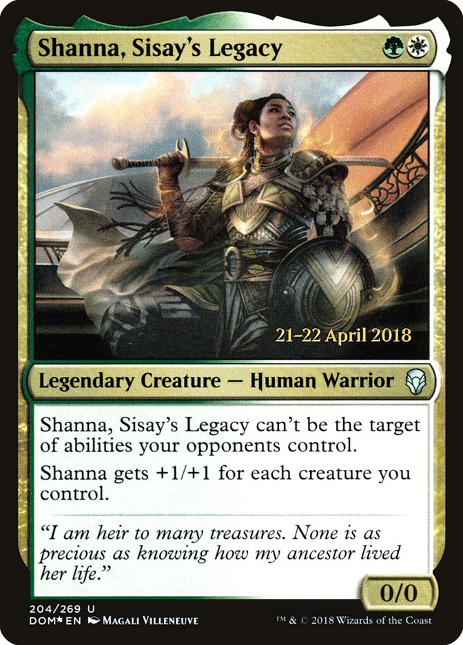 Shanna, Sisay's Legacy pdom 204s