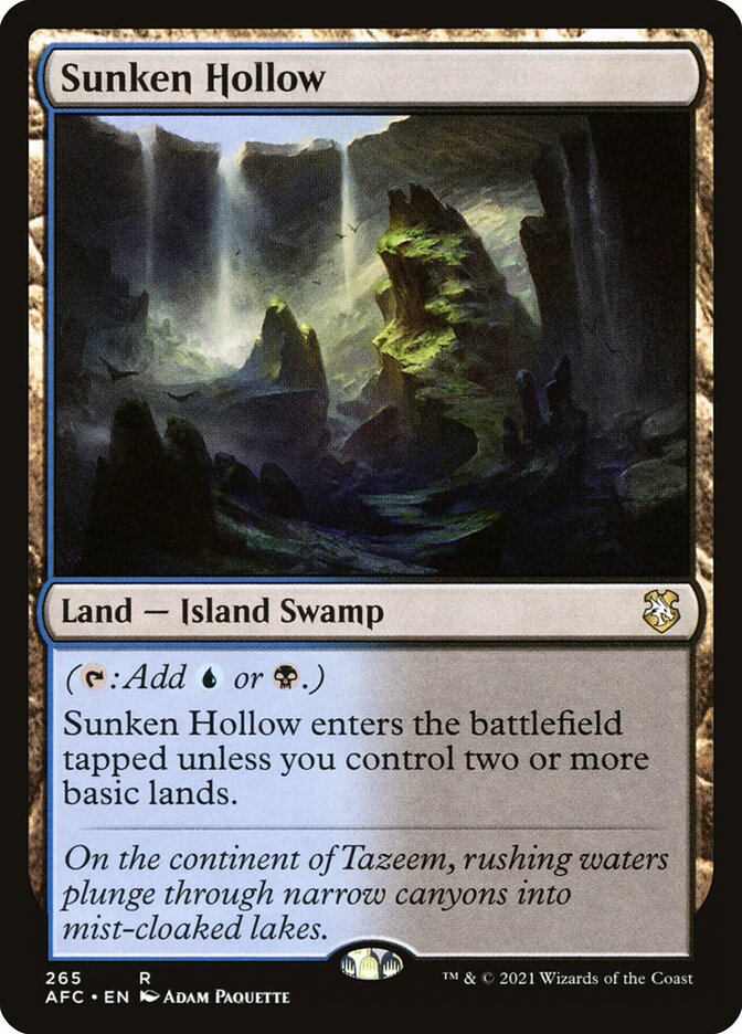 Sunken Hollow afc 265