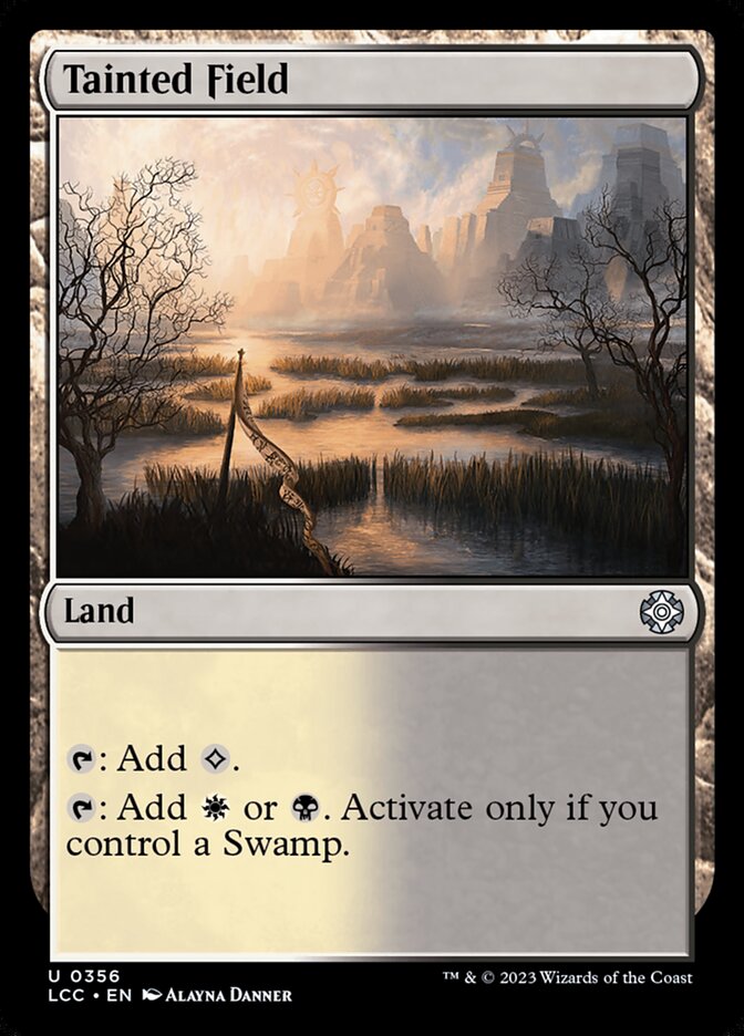 Tainted Field lcc 356
