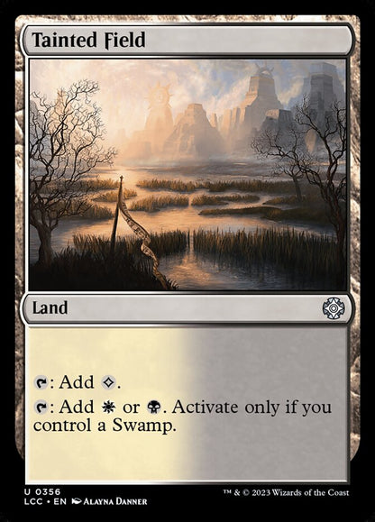 Tainted Field lcc 356