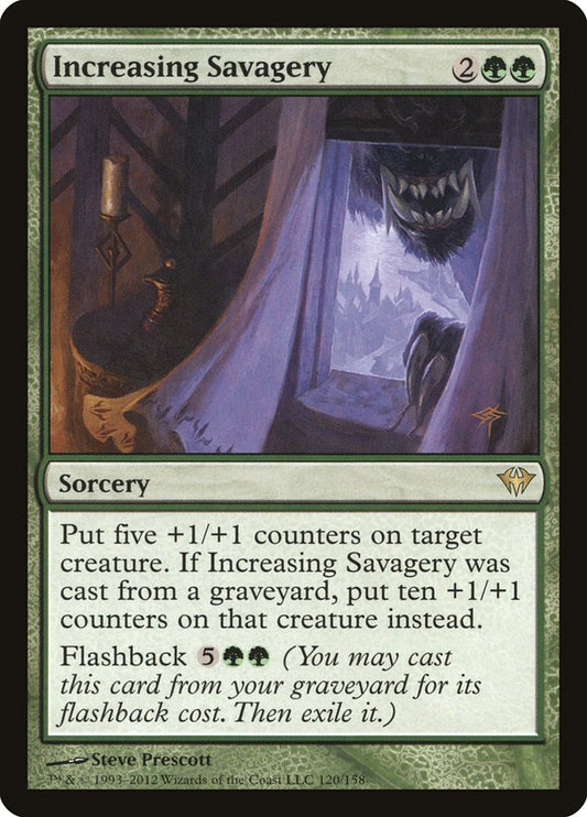 Increasing Savagery dka 120