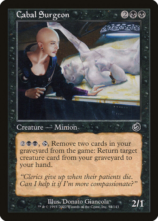 Cabal Surgeon tor 52