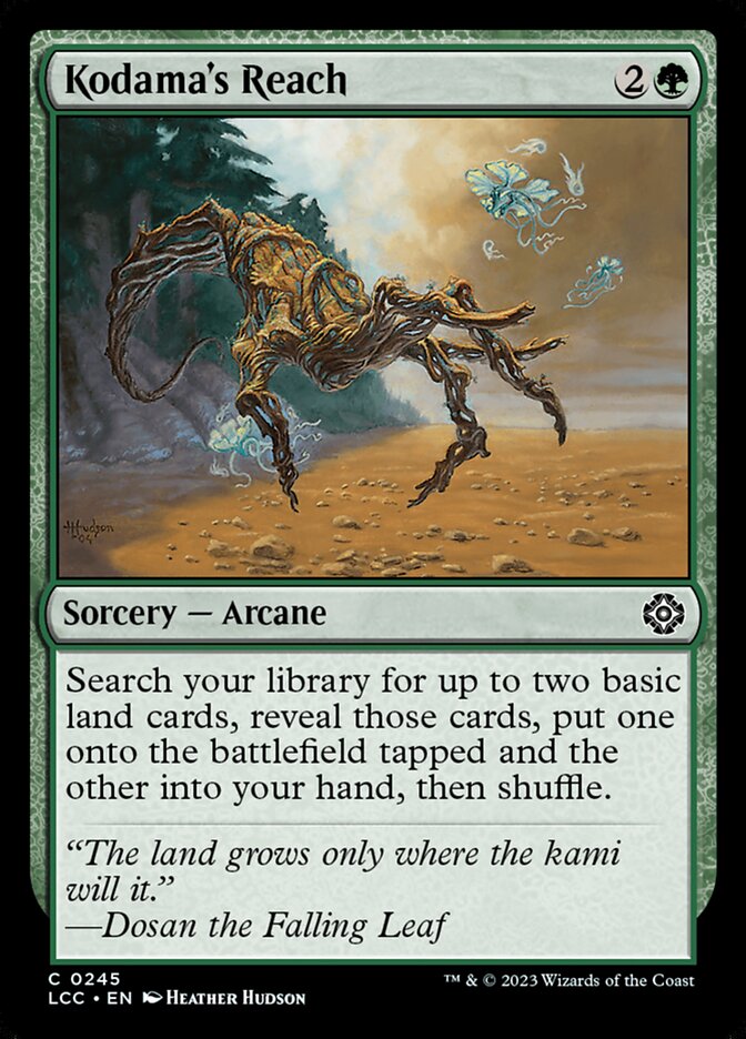 Kodama's Reach lcc 245
