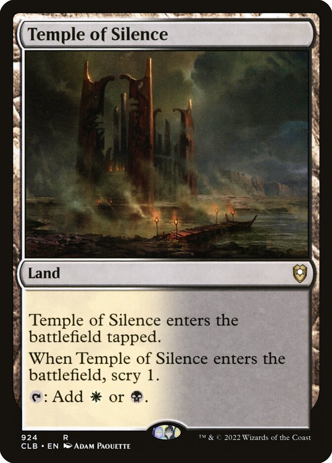 Temple of Silence clb 924