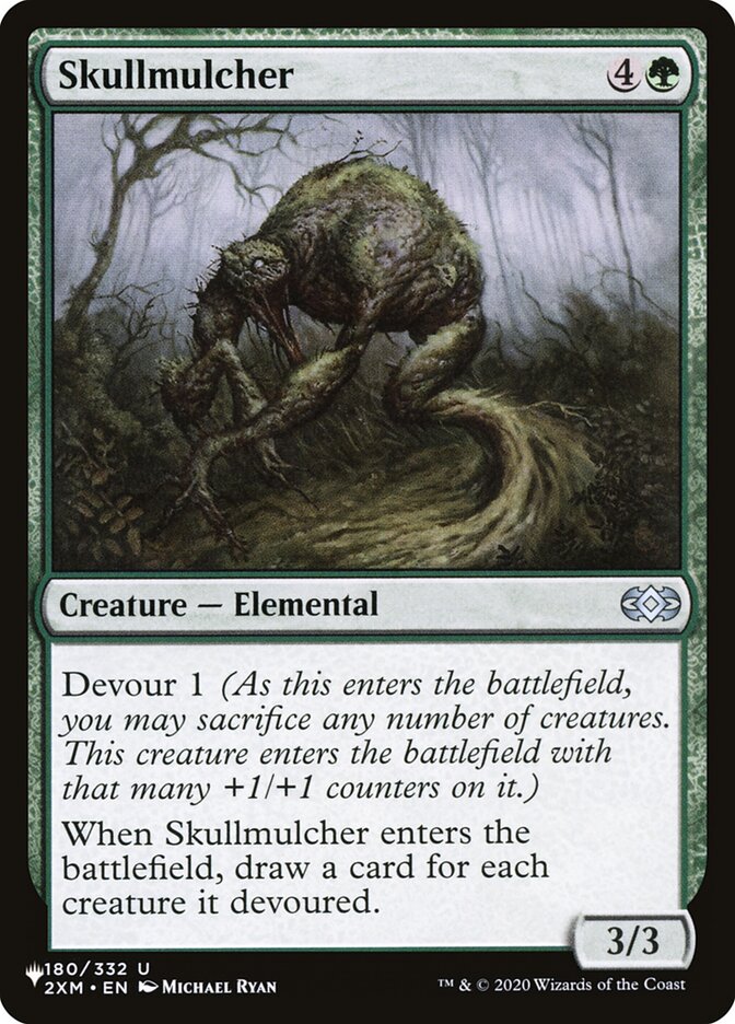 Skullmulcher plst 2XM-180