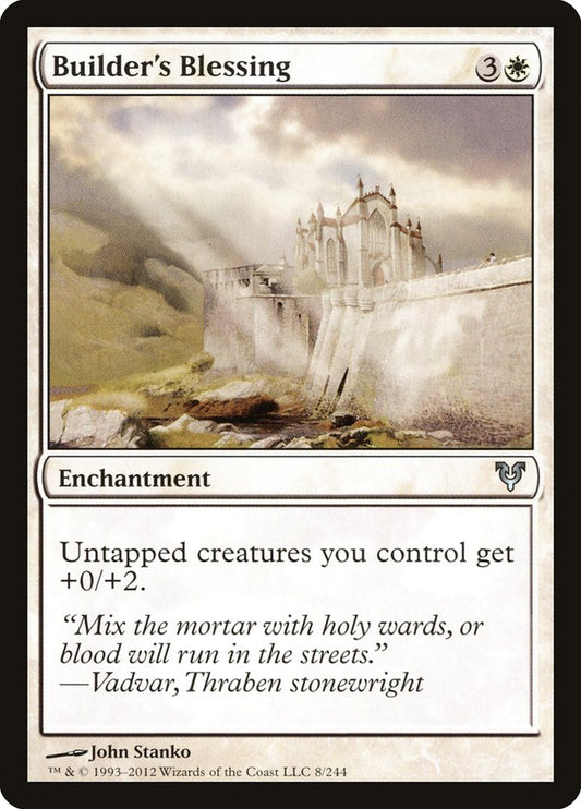 Builder's Blessing avr 8
