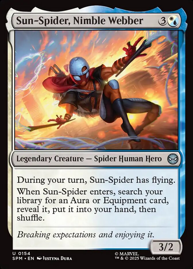 Sun-Spider, Nimble Webber spm 154