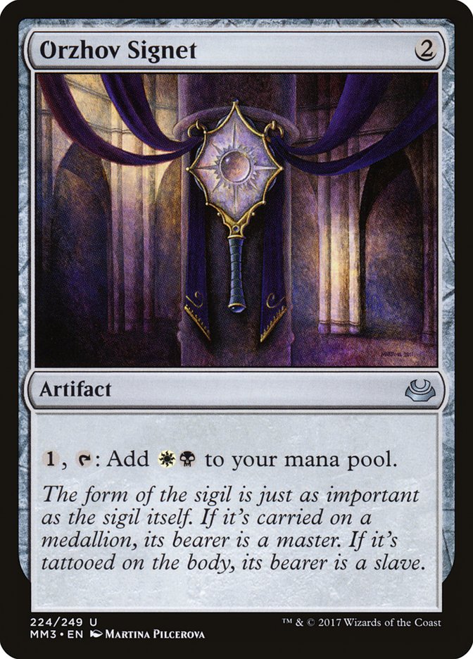 Orzhov Signet mm3 224