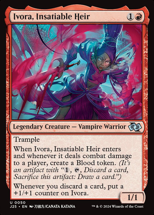 Ivora, Insatiable Heir j25 50