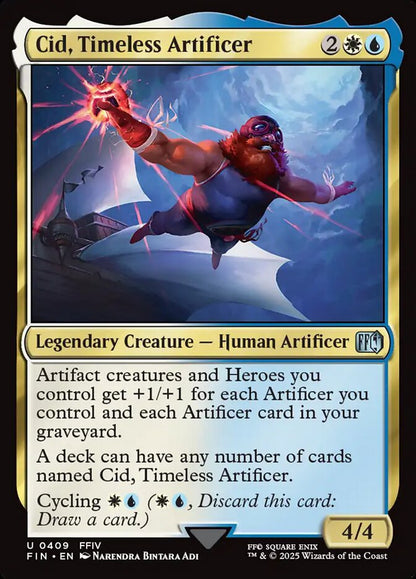 Cid, Timeless Artificer fin 409