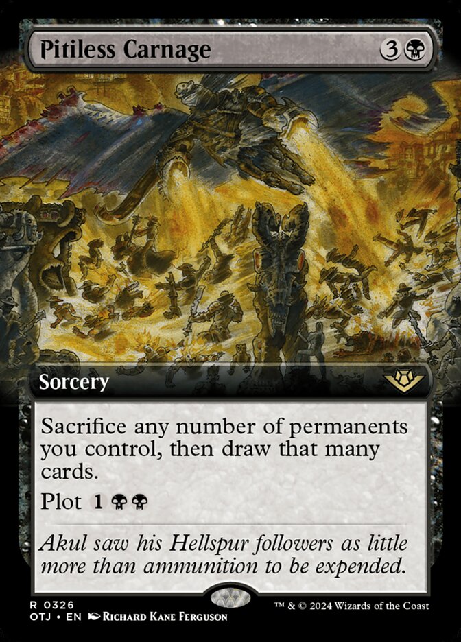 Pitiless Carnage otj 326