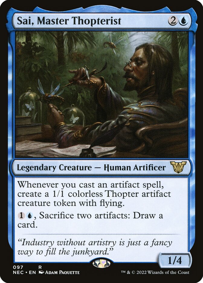 Sai, Master Thopterist nec 97