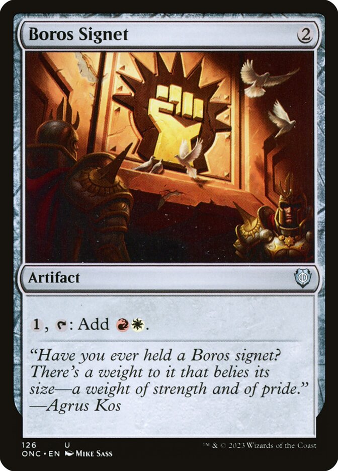 Boros Signet onc 126
