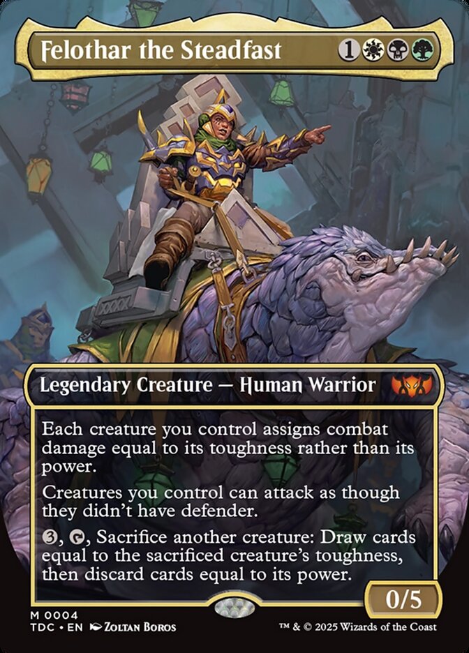 Felothar the Steadfast - MTG Single Card