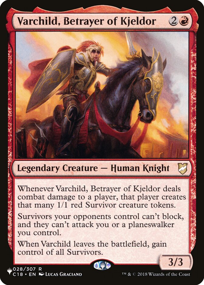Varchild, Betrayer of Kjeldor plst C18-28