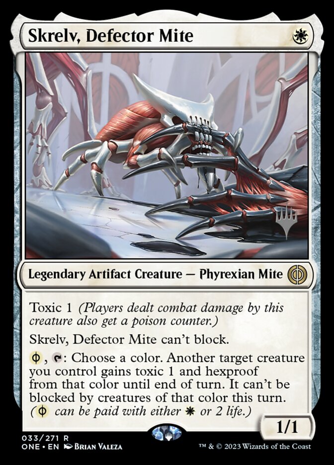 Skrelv, Defector Mite pone 33p