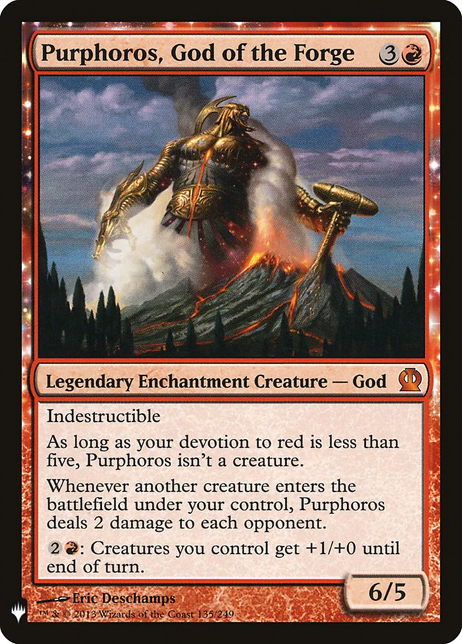 Purphoros, God of the Forge plst THS-135