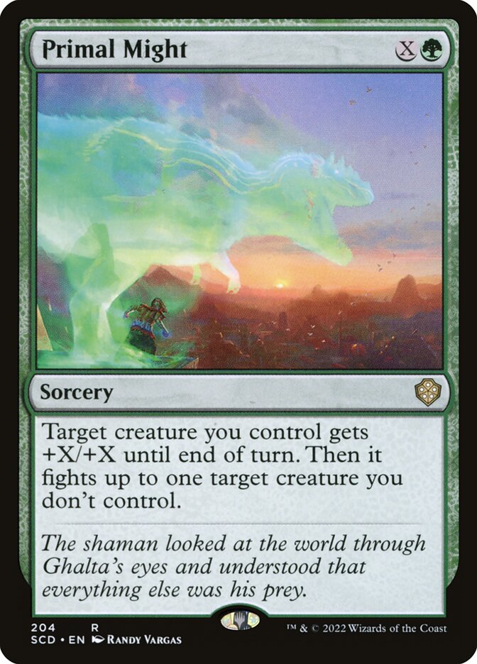 Primal Might scd 204