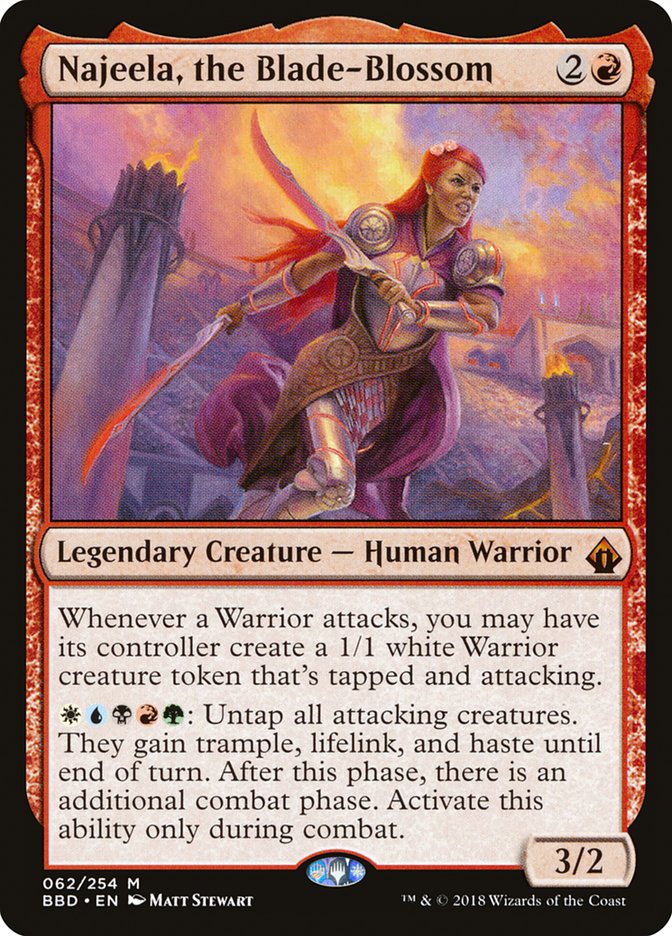 Najeela, the Blade-Blossom bbd 62