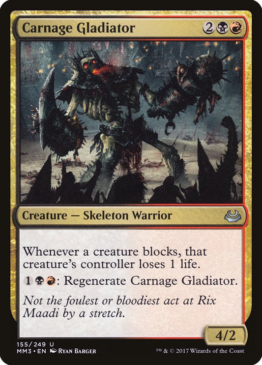 Carnage Gladiator mm3 155