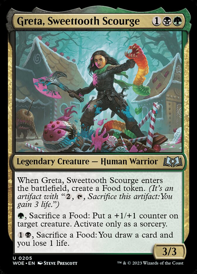 Greta, Sweettooth Scourge woe 205