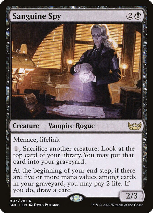 Sanguine Spy snc 93