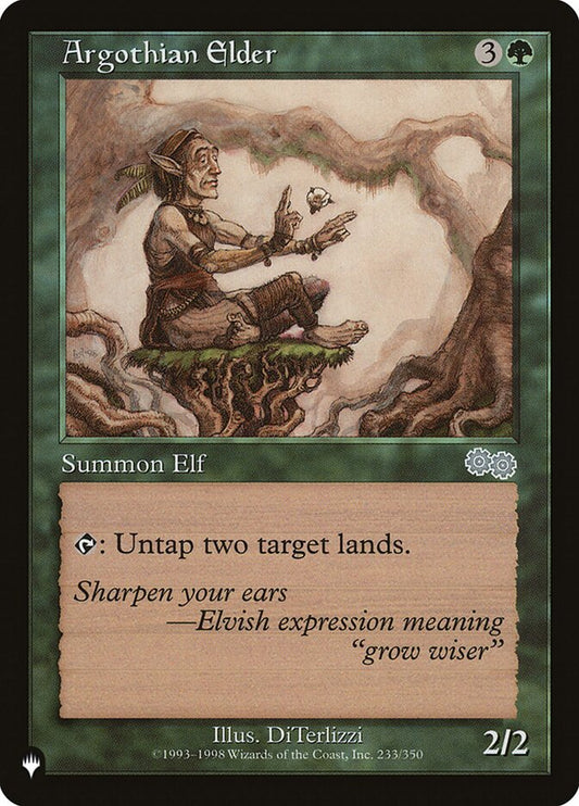 Argothian Elder plst USG-233