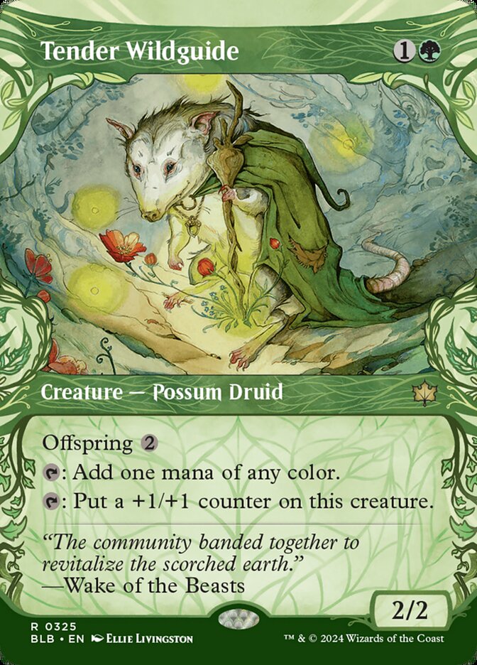 Tender Wildguide blb 325