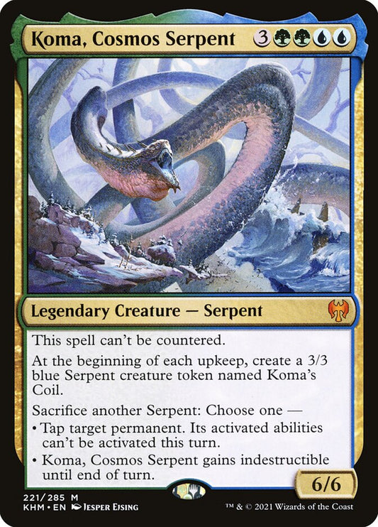 Koma, Cosmos Serpent khm 221
