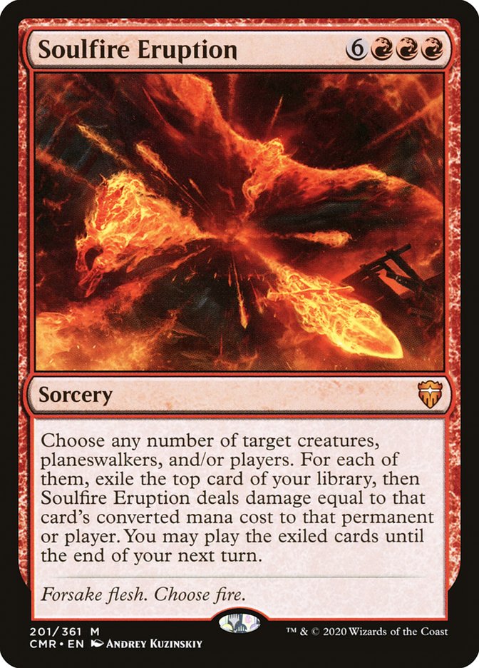 Soulfire Eruption cmr 201