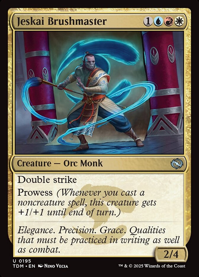 Jeskai Brushmaster tdm 195