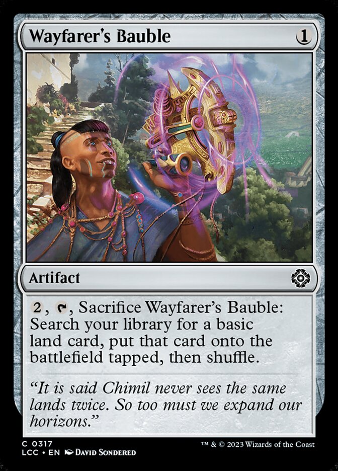 Wayfarer's Bauble lcc 317