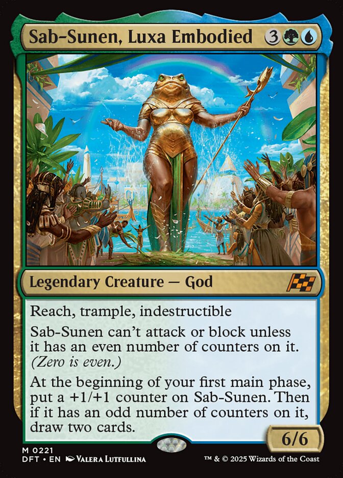 Sab-Sunen, Luxa Embodied dft 221