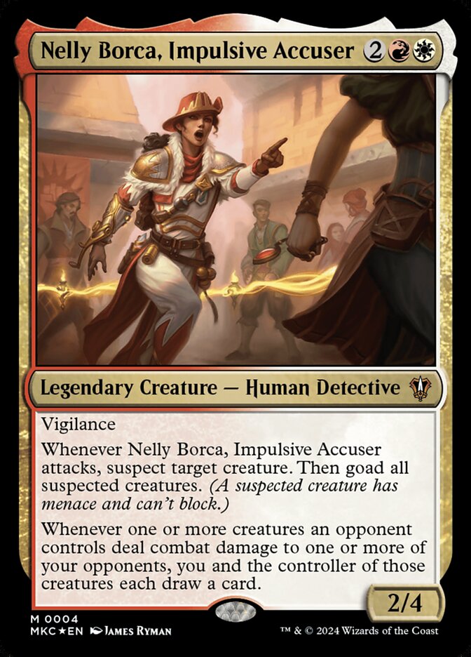 Nelly Borca, Impulsive Accuser mkc 4
