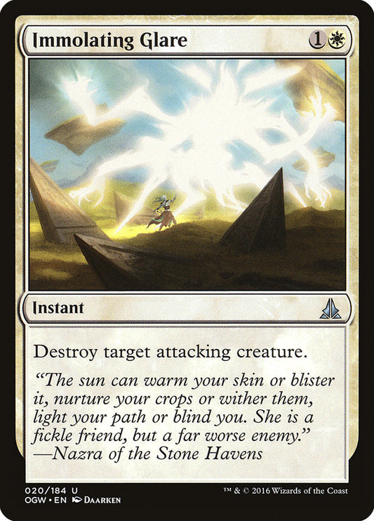 Immolating Glare ogw 20