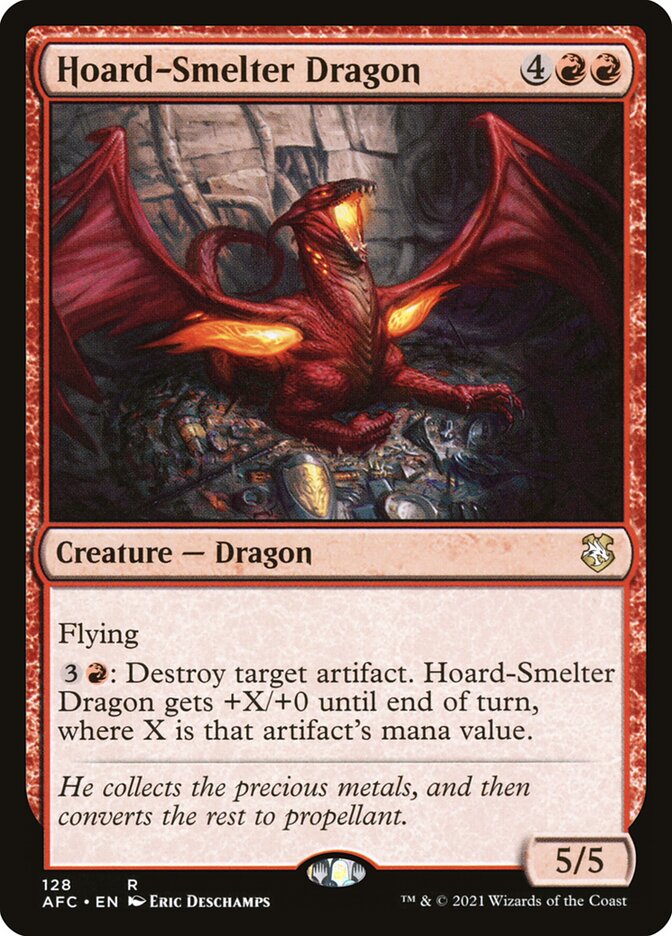 Hoard-Smelter Dragon afc 128