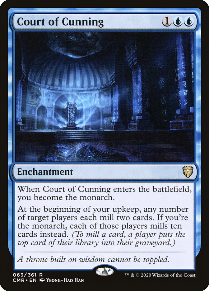 Court of Cunning cmr 63
