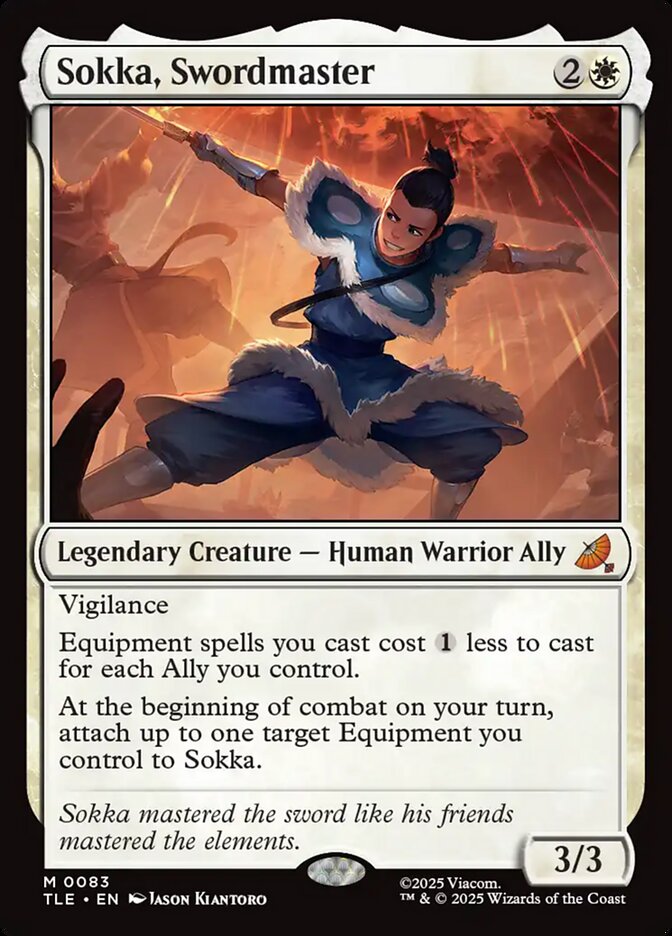 Sokka, Swordmaster tle 83