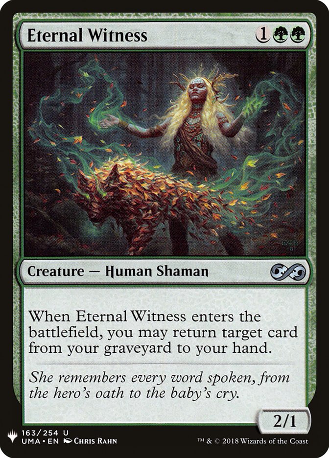Eternal Witness plst UMA-163